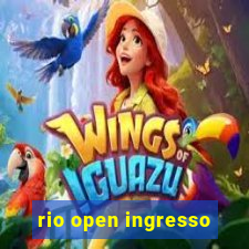 rio open ingresso